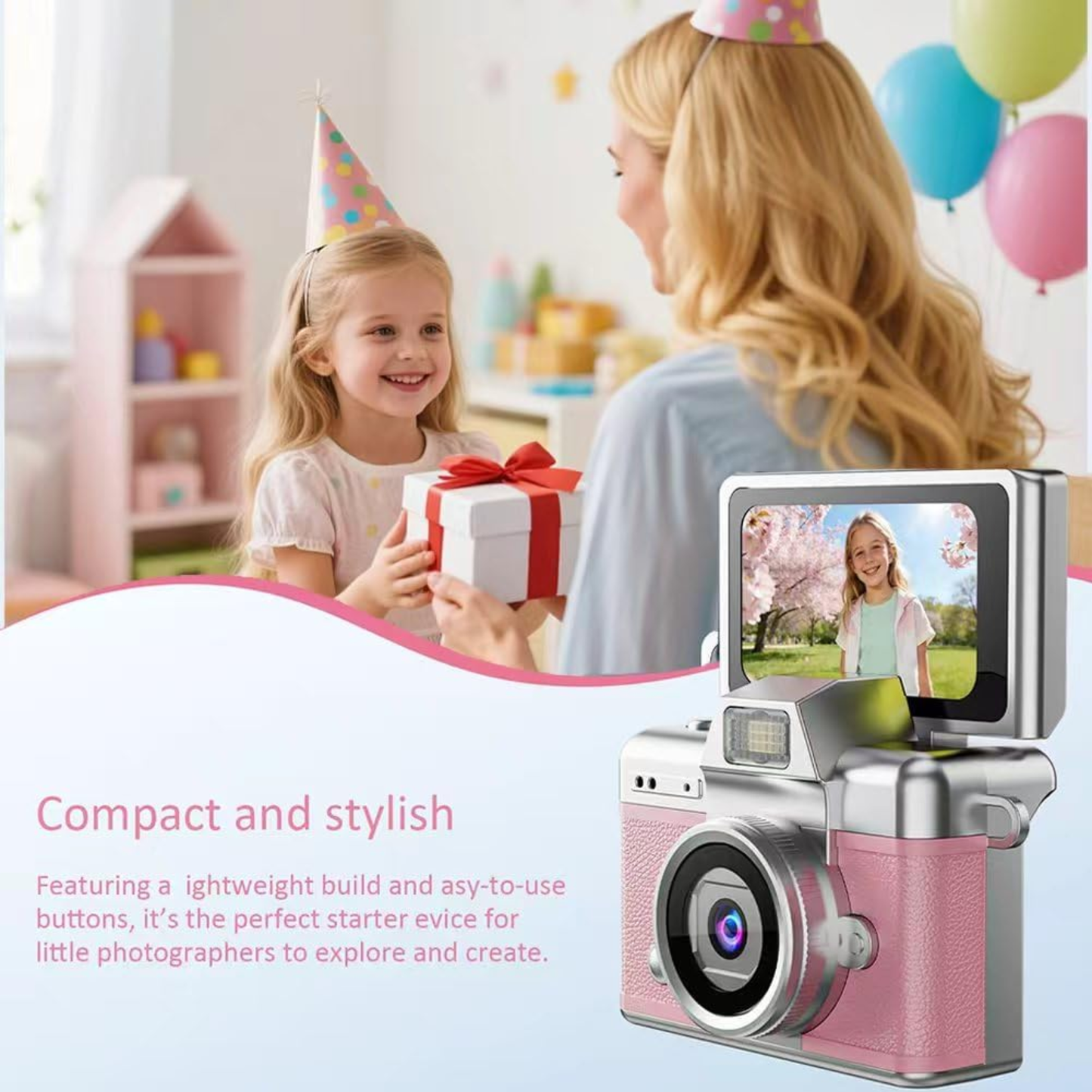 Mini Cámara Retro Vintage